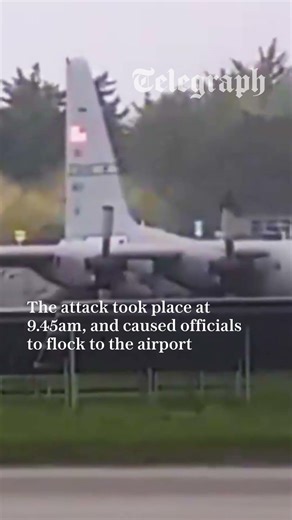 Man filmed damaging US aircraft at Irish airport