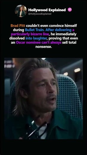 BRAD PITT BREAKING CHARACTER