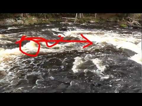 River Canoe Tripping - reading rapids