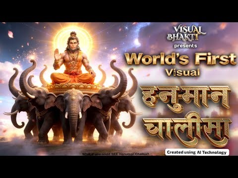 🚩 World’s First Visual 3D Hanuman Chalisa