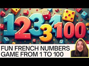 🎲 French Numbers Game | Can You Beat the Timer? 🇫🇷 1–100 Challenge! #easyfrenchlearning