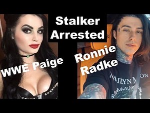 Ronnie Radke & Paige WWE (Saraya) Have Stalker Arrested At Their Home (Falling In Reverse)