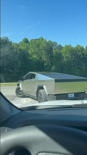 CYBERTRUCK CRAB WALKED ON ME!