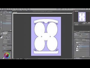 Manga Studio 5 - Creating Custom Shaped Frame Templates