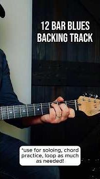 BLUES JAM TRACK LOOP #backingtrack #12barblues #solo #jamtrack #practice #guitar #electric #shorts