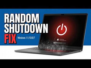 PC Randomly Shutting Down in Windows 11/10/8/7 | How To Fix Laptop Suddenly Turn Off By Itself ✅