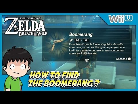 Zelda Breath of the wild - Boomerang