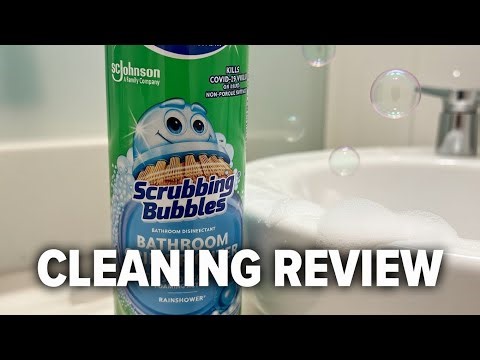 Scrubbing Bubbles Bathroom Cleaner Test & Review