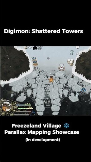 Freezeland Village ❄️ | Parallax Mapping Showcase