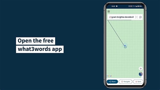 How to use what3words in an emergency