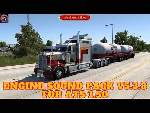 BEST ENGINE SOUND PACK V5.3.8 FOR ATS 1.50 - ATS MOD