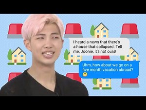 bts texts - bts left namjoon alone