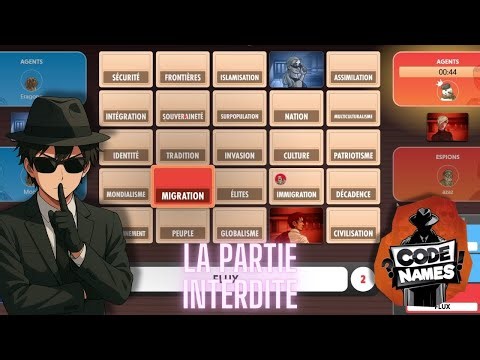 🕵️ La PARTIE INTERDITE - CODE NAMES