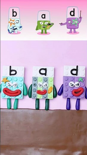 Sprunki Alphablocks B.A.D x NumberBlock 1 - The Trio of Bullies