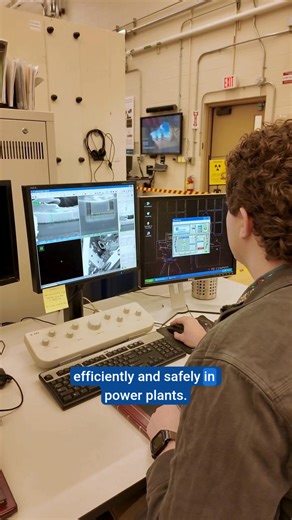 INL’s Colby Jensen is taking us inside our Transient Reactor Test (TREAT) Facility, where we test nuclear fuels under accident conditions to ensure they perform safely and effectively. ⚛️ When nuclear fuel samples are inserted into TREAT, they are bombarded with neutrons, causing them to heat up rapidly inside of specially designed test devices. These testing devices allow us to create various reactor environments, and we can recreate accident conditions for many types of nuclear reactors. TREAT