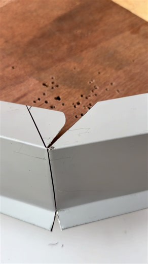 Install Flashing Miters Outside Metal Roofing. #install #flashing #roofing #roof #construction