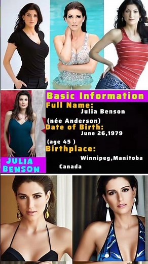 Julia Benson Basic Information #short