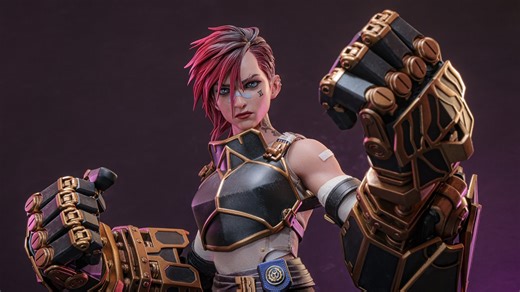 Vi joins Hot Toys’ Arcane: League of Legends collection with sixth scale figure