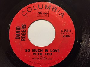 David Rogers - So Much In Love With You / The Edge Of Your Memory