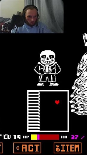 ✅❤️💀Sans fight done💀❤️✅ | #twitch #undertale #sans #shorts #gaming #rpg
