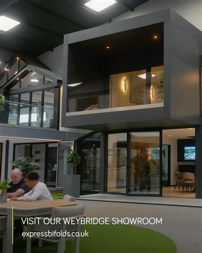 Create light-filled spaces with premium aluminium bifold doors. As the UK’s largest specialist manufacturer and installer, we deliver precision-crafted, expertly fitted solutions nationwide. Visit a showroom or download our brochure to begin your dream space. | Express Bi-folding Doors Ltd