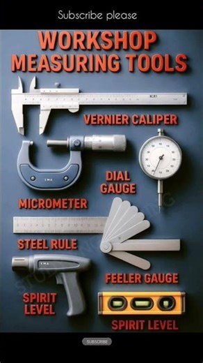 Workshop Measuring Tools#automobile #shorts #shortvideo #engineering #viral #trending #video #diy