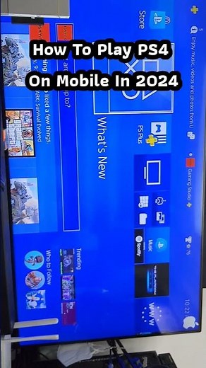 How To Play PS4 On Mobile In 2024