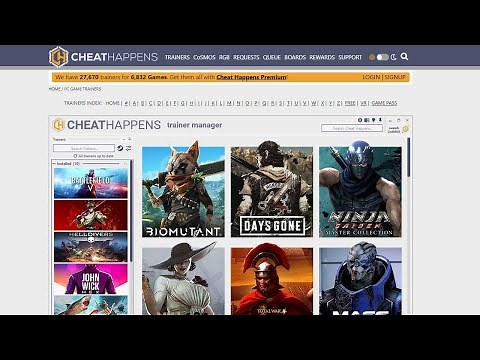 CheatHappens Review - Best Game Trainers?