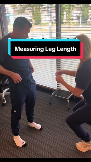 Why do we care about leg length? Even a small difference can change how you walk, how your joints are loaded, and over time can contribute to foot, knee, hip, or even back pain. Not all leg length differences are the same. Sometimes it’s a true difference in bone length, and other times muscle tightness, posture, or compensation makes one side function shorter or longer - which is why we always compare both sides. We often measure leg length when patients have: • Uneven shoe wear • Ongoing pain 