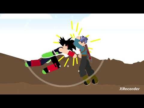 Trunks vs Bardock (parte 1)