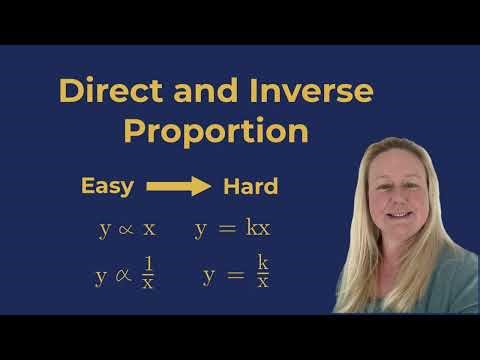Direct and Inverse Proportion HIGHER GCSE Maths | Easy to Hard Exam Questions