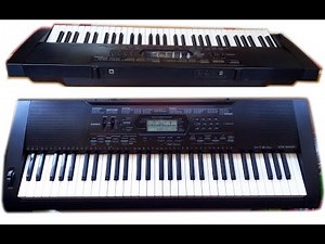 CASIO CTK-3000 (sound and styles demonstration) HiQ sound