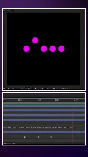 Time delay animations in After Effects