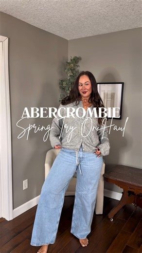 Tayler Anderson | Tall Midsize Fashion on Instagram: "Type AF below and I will send over the deets ✨also have an EXTRA 20% off discount code when you shop in the app 👀 @abercrombie try on haul 👏 keep or return try on ✨ Everything is SOO good (minus the linen pants) they were just wayy to tight! So ready for spring 🫶 Abercrombie haul , Abercrombie jeans 2026 , Abercrombie code Feb 2026 , Abercrombie spring 2026 , Abercrombie style , midsize fashion finds , spring fashion finds 2026 #abercrombi