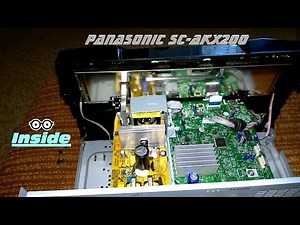 Panasonic sc-akx200 - Inside / Disassembly / 🔨🔩🔧