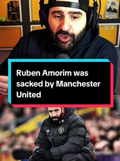 Ruben Amorim was sacked by Manchester United #aa9skillz #fyp #footballtiktok #rubenamorim #manchesterunited @aa9skillz