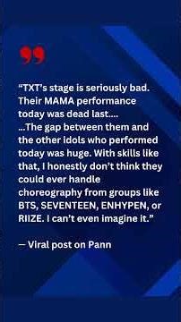 The TXT MAMA Scandal: Why Korean Netizens Are Furious
