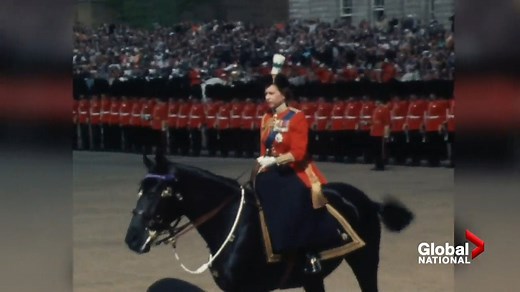 From 1969 to 1986, Queen Elizabeth rode only one horse for all her public events and parades: a black mare named Burmese. Dawna Friesen looks back at the monarch's special bond with her favourite steed and how it all began thanks to the RCMP. READ MORE: https://globalnews.ca/news/8891931/rcmp-musical-ride-queens-platinum-jubilee-bond/ | Global Edmonton