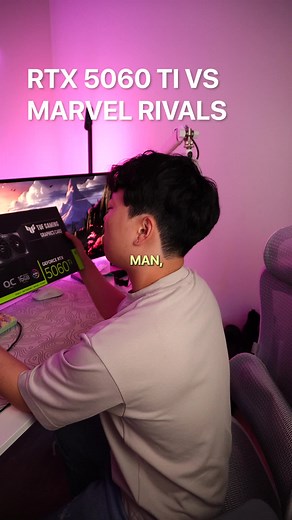 RTX 5060 Ti vs Marvel Rivals - Ask me any games you want to see tested next! - The GPU used for this test was specifically the @asus.usa TUF Gaming Geforce RTX 5060 Ti 16 GB OC edition paired with the R7 9800x3d