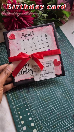 Easy handmade birthday card ✨️💫#diy #shorts