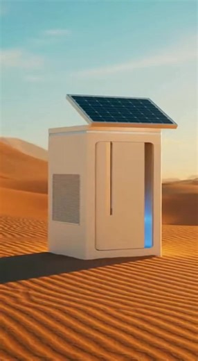 A compact solar-powered water box can now extract clean drinking water directly from air, even in extreme desert conditions. The device works by using solar energy to cool air, condensing invisible water vapor into liquid that is then filtered for safe consumption. This technology offers a lifeline to regions facing severe water scarcity, with no need for pipes, groundwater, or external power. Important Details: • Extracts water vapor from air • Powered entirely by solar energy • Produces safe d