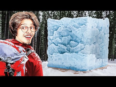 J'ai recrée le Bloc de Glace de Minecraft en vrai ! (pire idée)