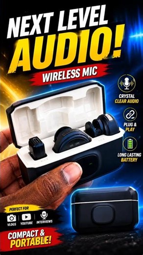 😱 NEXT LEVEL AUDIO! Unimic Pro X120 Wireless Mic Test #Shorts