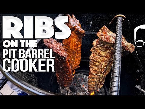 RIBS (3 WAYS!) ON THE PIT BARREL COOKER | SAM THE COOKING GUY