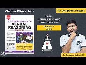 Logic Reasoning Tricks | A Modern Approach to Verbal Reasoning | S Chand Academy