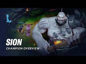 Sion Champion Overview | Gameplay - League of Legends: Wild Rift