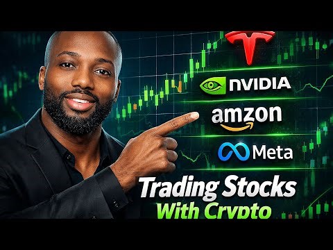 Easy way How to trade stocks with crypto | Crypto to Stock Strategy Explained