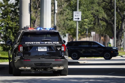 Police are out in force on three Houston streets in latest traffic initiative