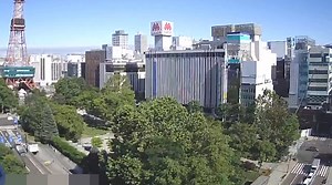 【配信終了】北海道新聞社札幌大通公園ライブカメラ(北海道札幌市中央区)