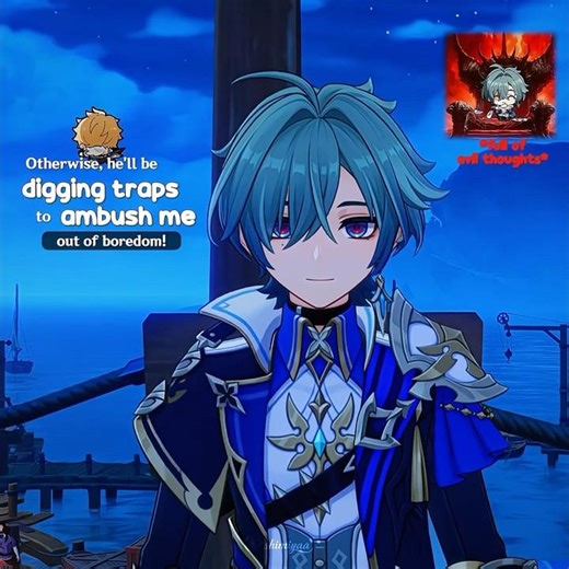 bro's a menace 😭 #genshinimpact #genshin #lohen #lohengenshin #fyp #genshinmemes #genshinshorts